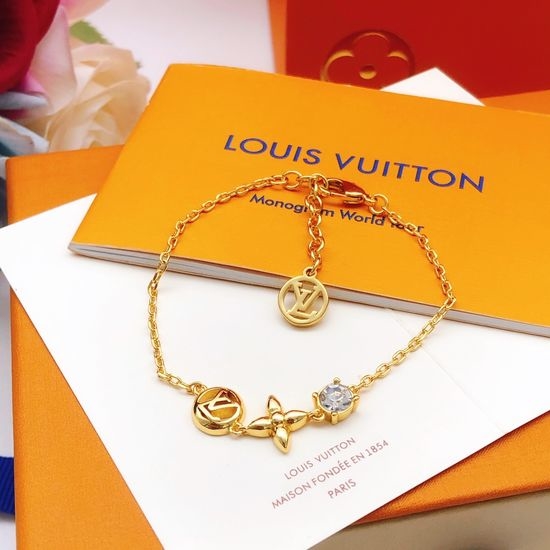 Louis Vuitton LV Delicate Minimalist Metal Bracelet
