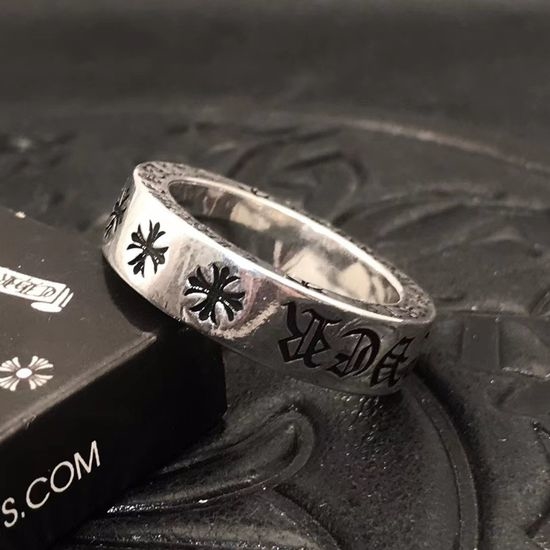 Chrome Hearts Cross Retro Punk Style Ring
