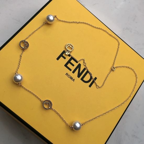 Fendi Elegant Simple Daily Matching Necklace