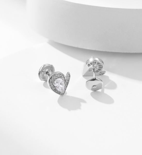 Bottega Veneta BV Aquamarine Crown Design Earrings