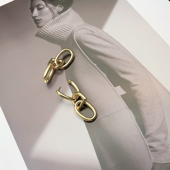 Balenciaga Classic Design Stylish Drop Earrings
