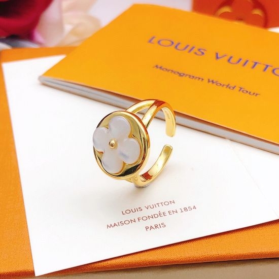 Louis Vuitton LV Mother-of-pearl Flower Ring
