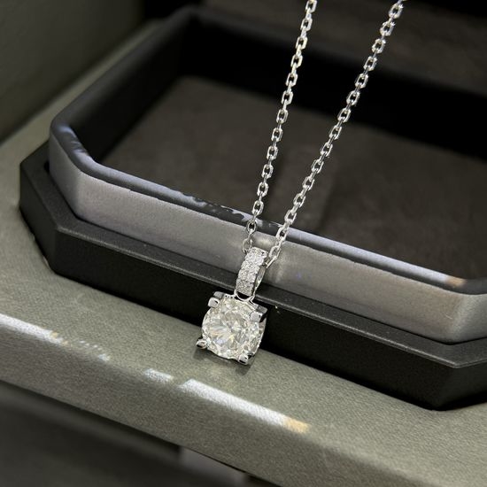 Cartier Delicate Horn Row Diamond Necklace