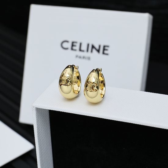 Celine Circle Hoop Earrings