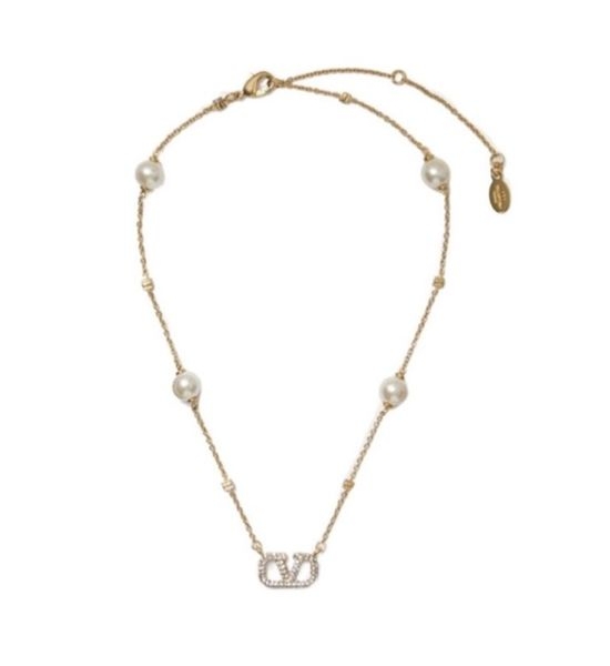 Valentino Delicate Diamond Bracelet Necklace