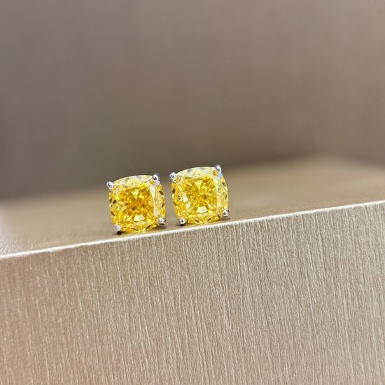 Tiffany & Co. Four Claw One Carat Stud Earrings