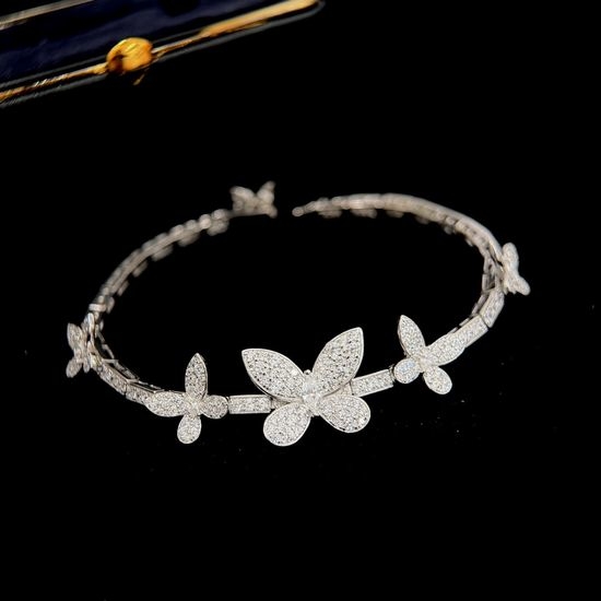 Graff Five Butterfly Full Diamond Bracelet