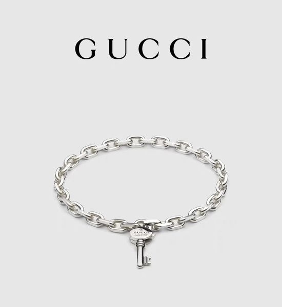 Gucci Key Pendant Chain Adjustable Bracelet