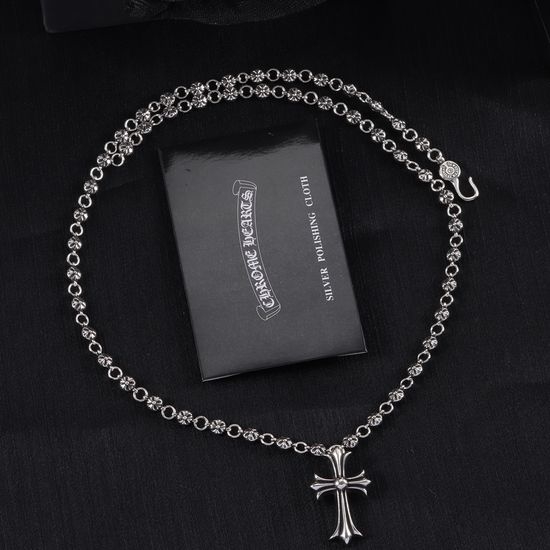 Chrome Hearts Cross Pendant Necklace