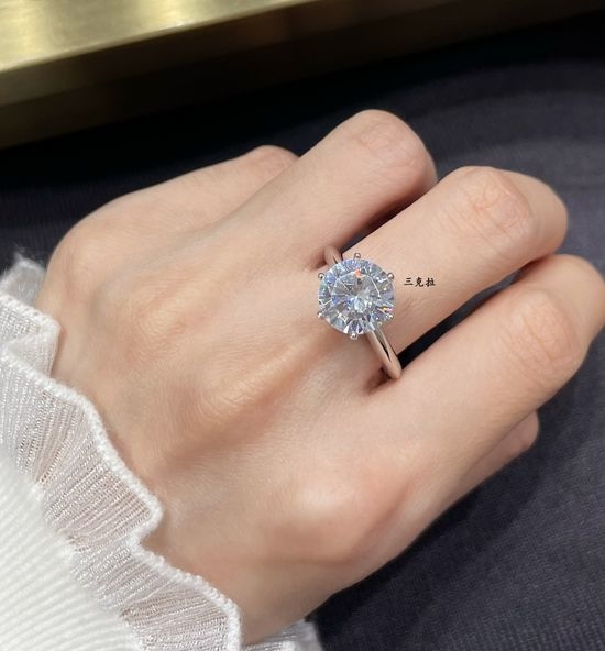 Tiffany & Co. Classic Six-prong 3ct Simulated Diamond Ring