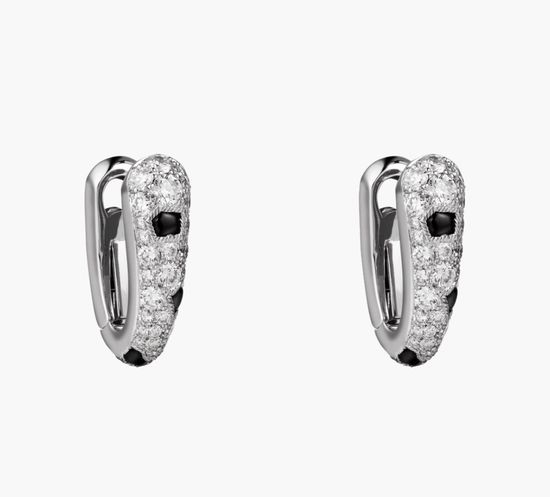 Cartier Cartier U-shaped Speckled Ear Clips