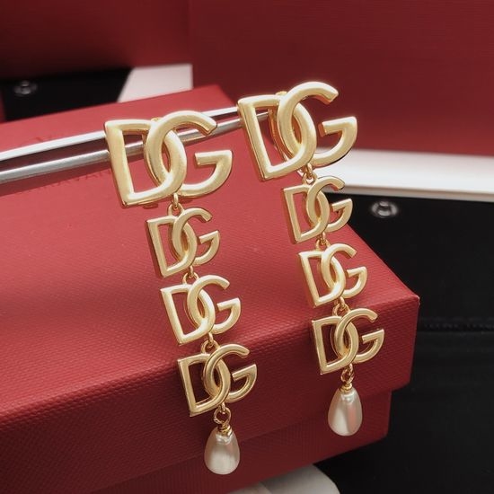 Dolce & Gabbana Tassel Decorative Classic Stud Earrings