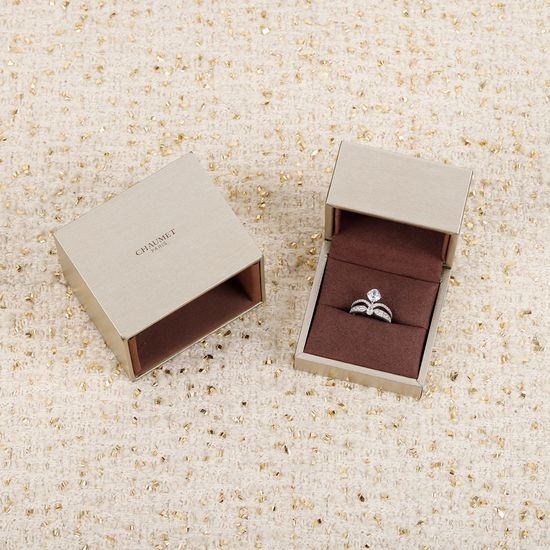 Chaumet Cushion Cut Diamond Ring