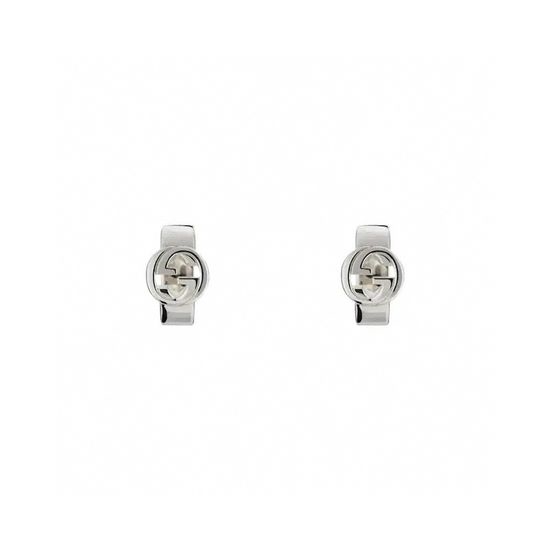 Gucci Classic Double G Hoop Earrings