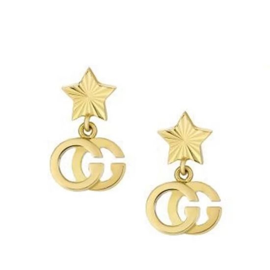 Gucci Classic Double Letter Star Earrings