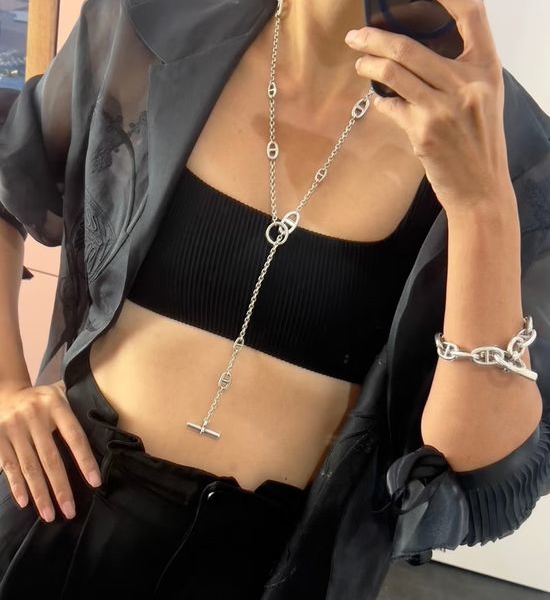 Hermes Multi Use Pig Nose Long Chain