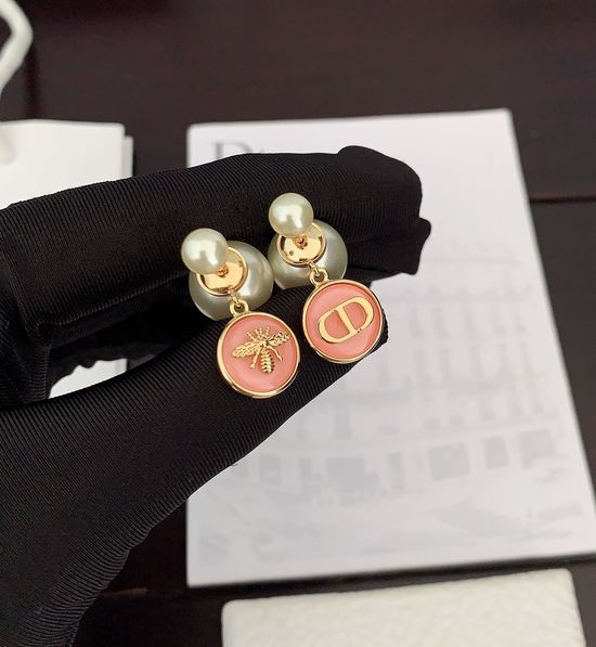 Christian Dior CD Dior Pearl Mix Earrings