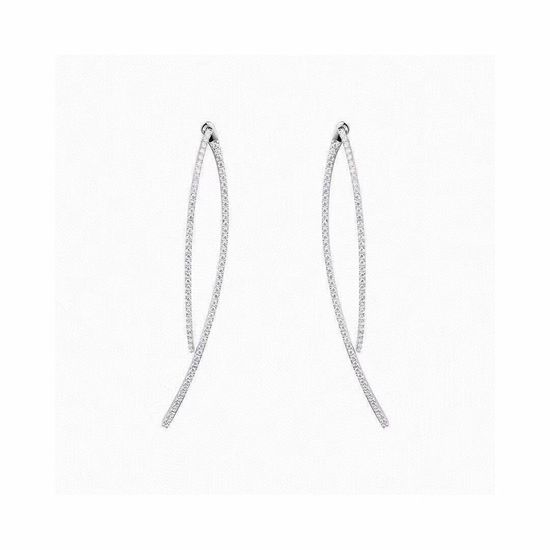 Apm monaco Curved Shape Dangle Earrings