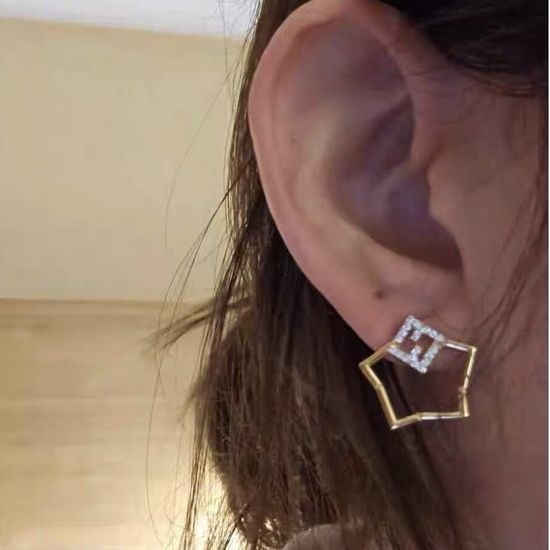 Fendi Delicate Brass Daily Bracelet