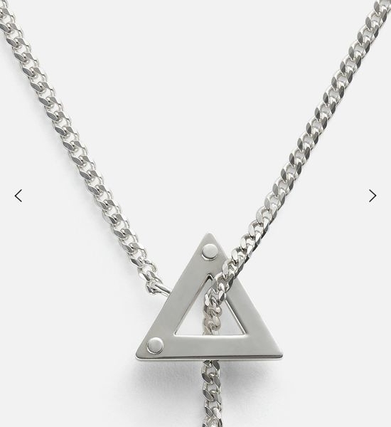 Bottega Veneta BV Elegant Metallic Adjustable Necklace