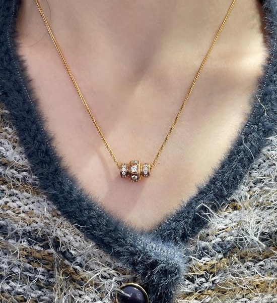 Piaget Rotatable Lucky Classic Texture Necklace