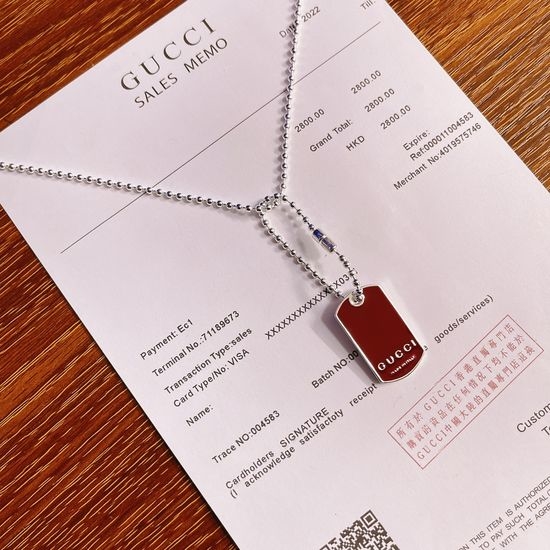 Gucci Classic Pendant Necklace Premium Fashion Jewelry