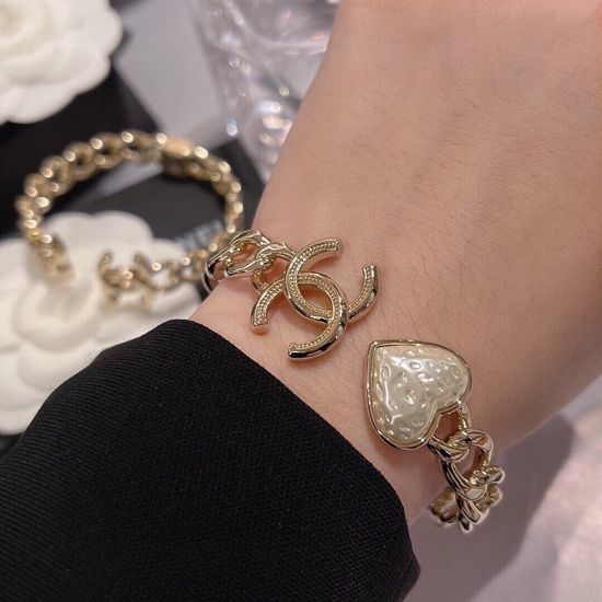 Hermes Early Spring Chain Link Bracelet