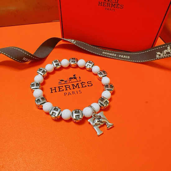 Hermes Vintage Beaded Bracelet Distressed Finish High Quality