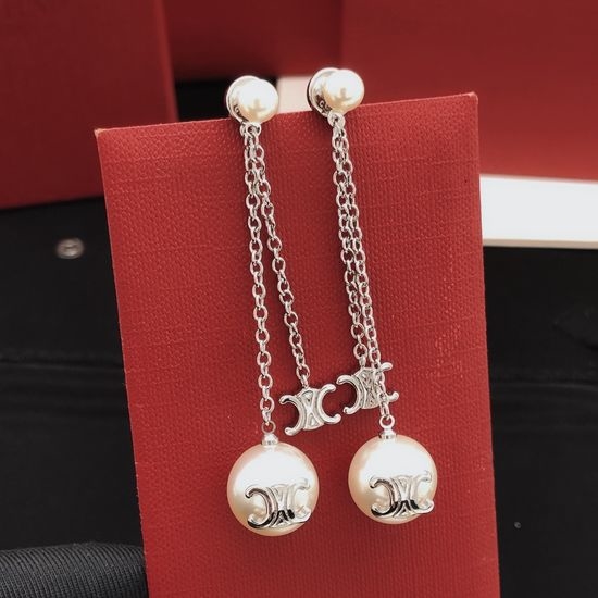 Celine Classic Tassel Stud Earrings