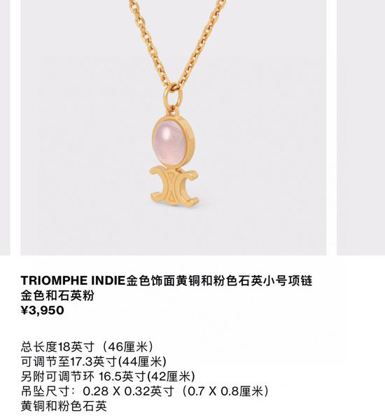 Celine Minimalist Fashion Jewelry Set