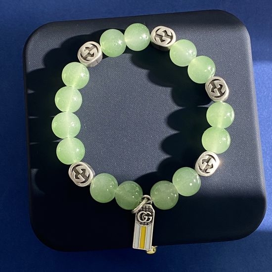 Gucci Letter Beaded Chain Bracelet