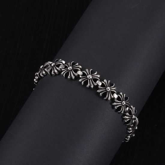Chrome Hearts Vintage Gothic Cross Bracelet