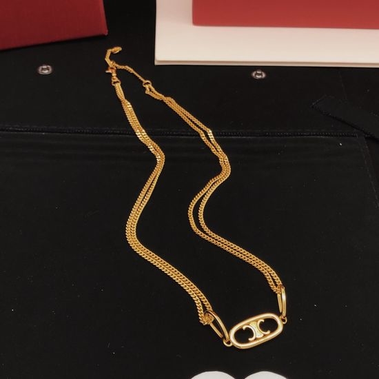Celine Double Layer Delicate Necklace