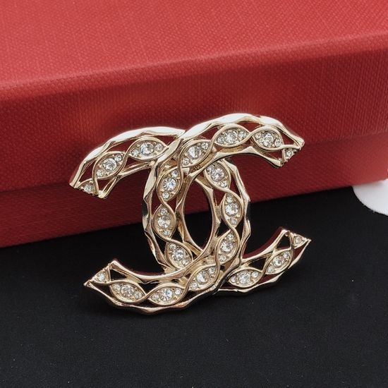 Chanel Marquise Shape Delicate Brooch