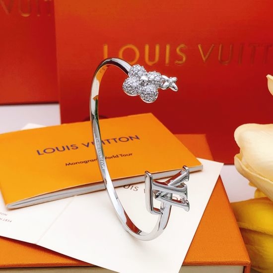 Louis Vuitton LV Sleek Classic Bangle Bracelet