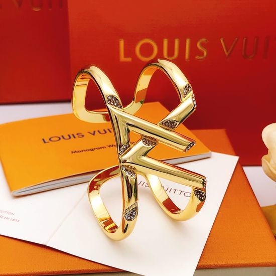 Louis Vuitton LV Sleek Classic Bangle Bracelet