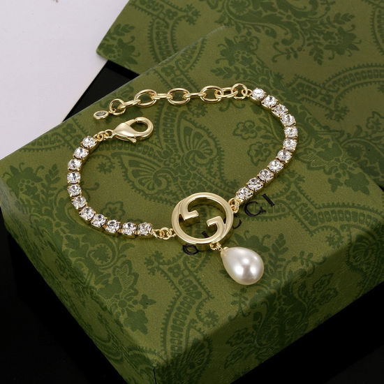 Gucci Full Rhinestone Shiny Bracelet