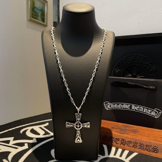 Chrome Hearts Vintage Cross Pendant Necklace