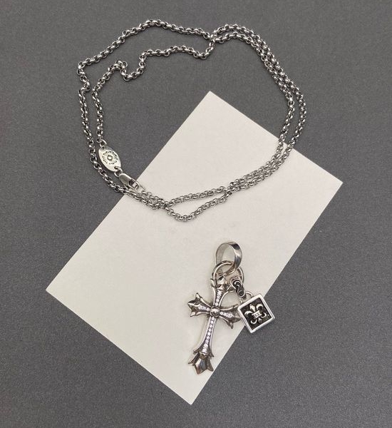 Chrome Hearts Vintage Anchor Cross Necklace