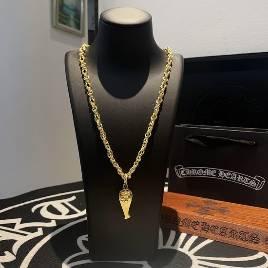 Chrome Hearts Vintage Whistle Pendant Necklace