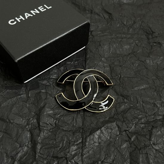 Chanel Double C Brooch Exquisite Elegant Accessory