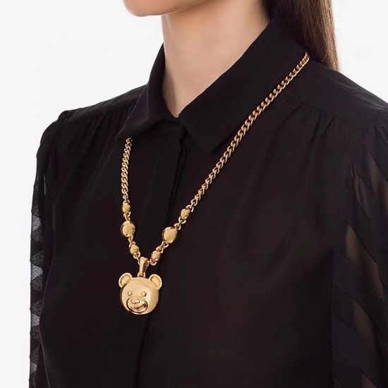 Miu Miu Elegant Stylish Metallic Design Necklace