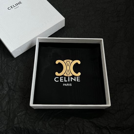 Celine Minimalist Fashion Brooch