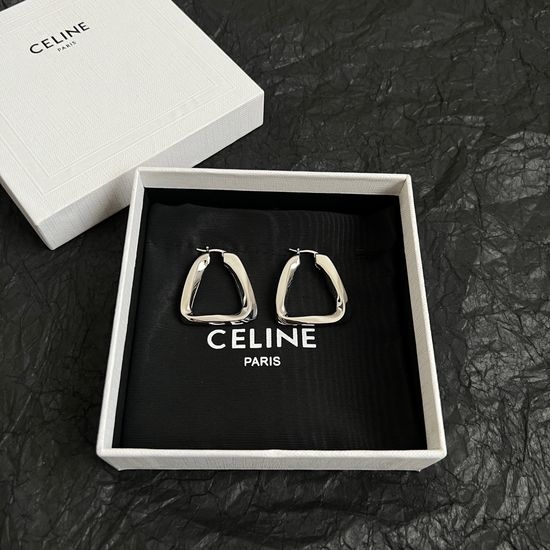Celine Vintage Retro Fashion Earrings