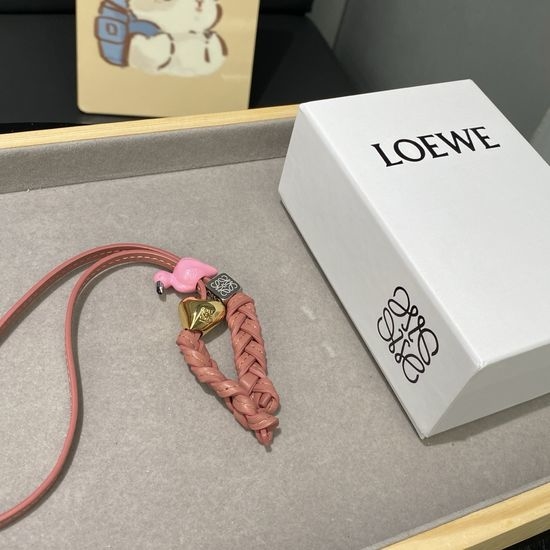 Loewe Delicate Flamingo Pendant Bag Accessory