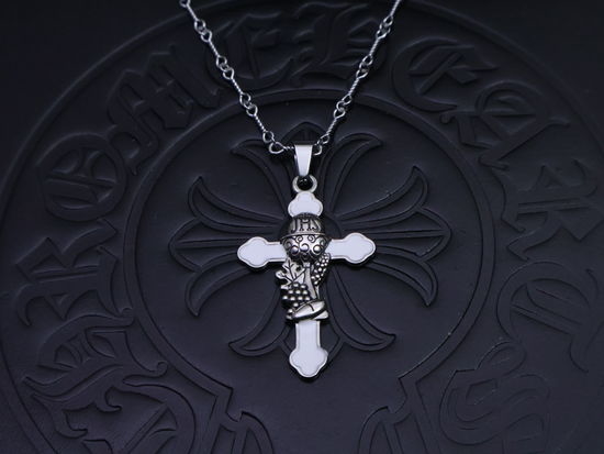 Chrome Hearts Vintage Pattern Silver Necklace