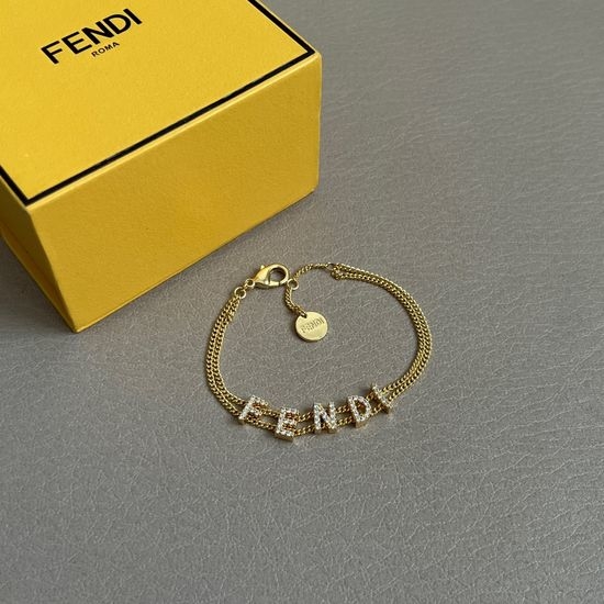 Fendi Minimalist Everyday Fashion Bracelet