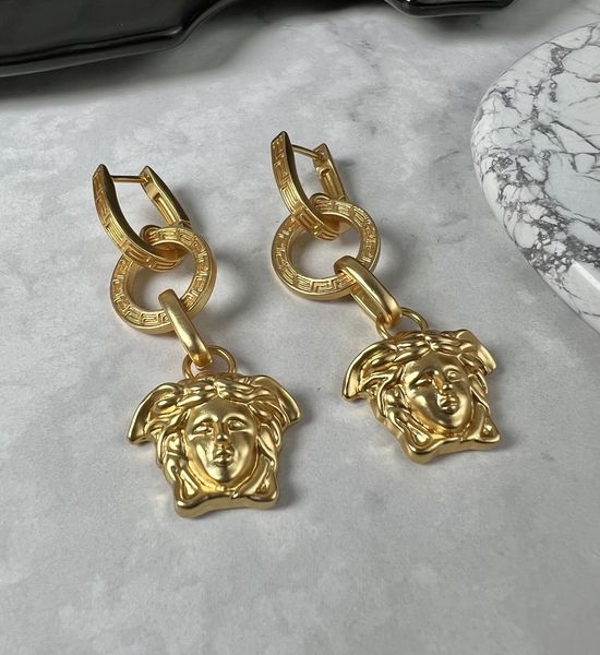 Versace Medusa Head Classic Stud Earrings