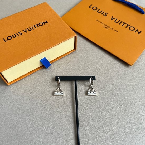Louis Vuitton LV Vintage Unique Design Earrings