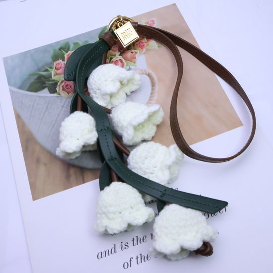 Miu Miu Elegant Lily of the Valley Bag Charm